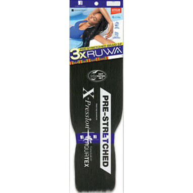 SENSATIONNEL 3X Ruwa Pre-Stretched Braiding Hair 24"