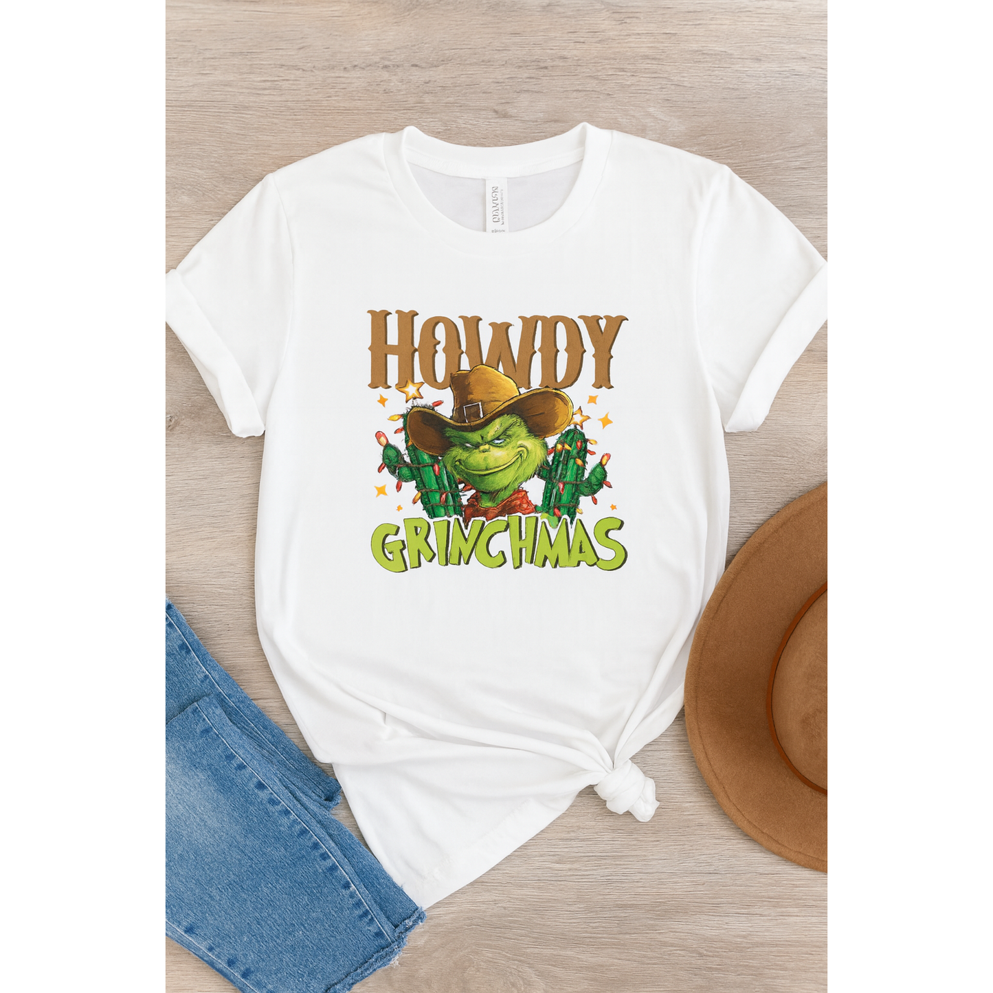 Unisex Howdy Grinchmas T-shirt