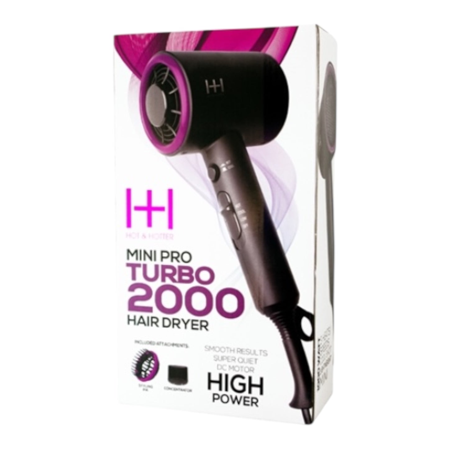 Hot & Hotter MiniPro Turbo 2000 Hair Dryer