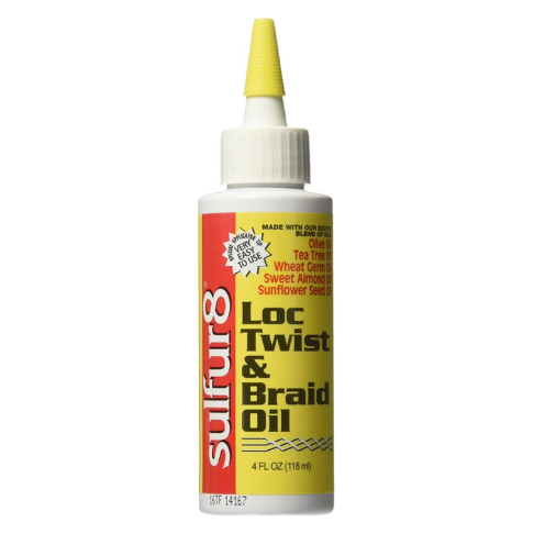 Sulfur8 Loc Twist and Braid Oil (4oz)