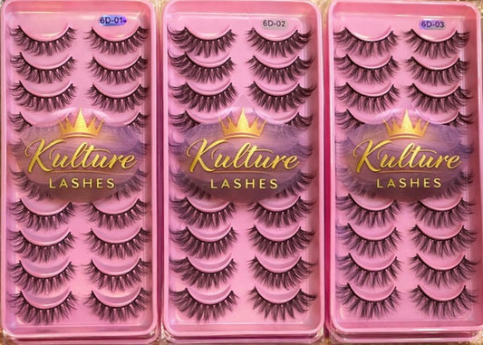 KB Lashes – 3D Mink Style Lash Set (Multiple Styles Available)