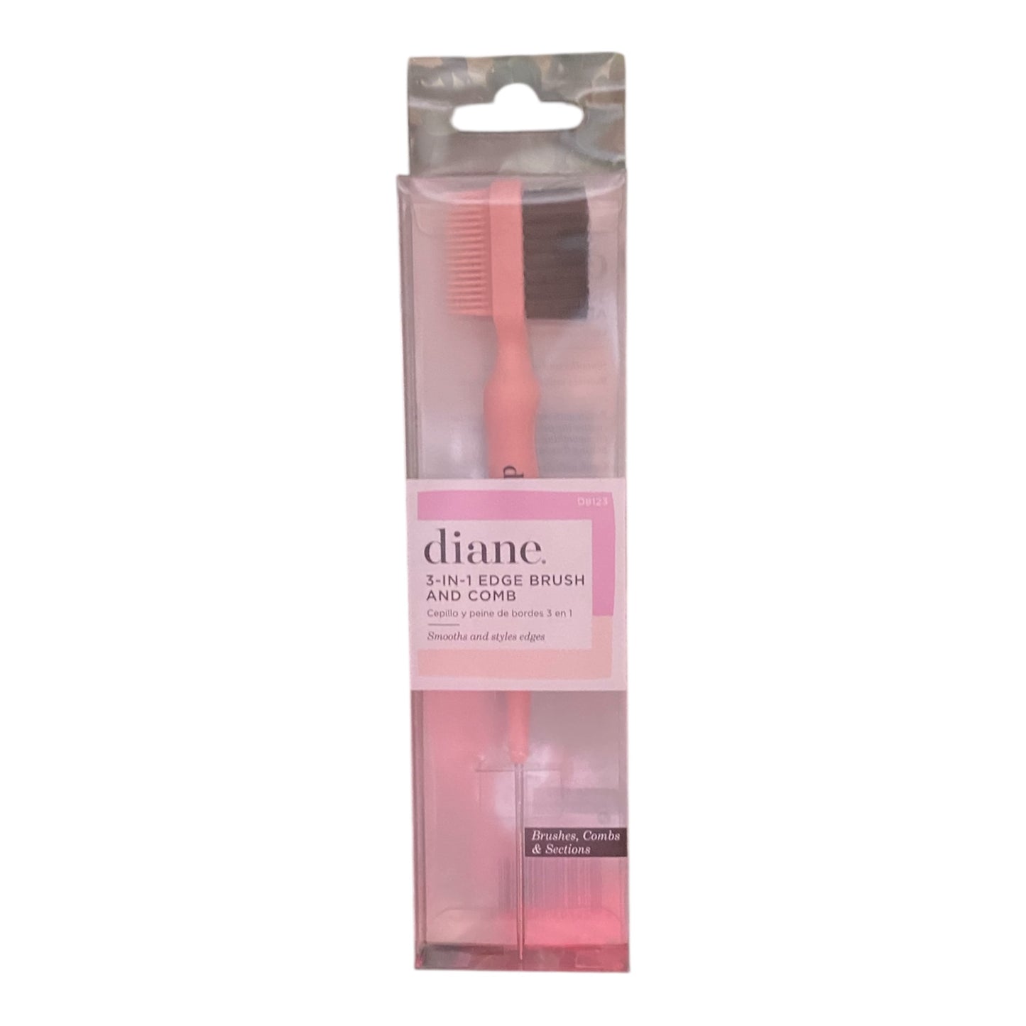 Diane 3-IN-1 Edge Brush & Comb