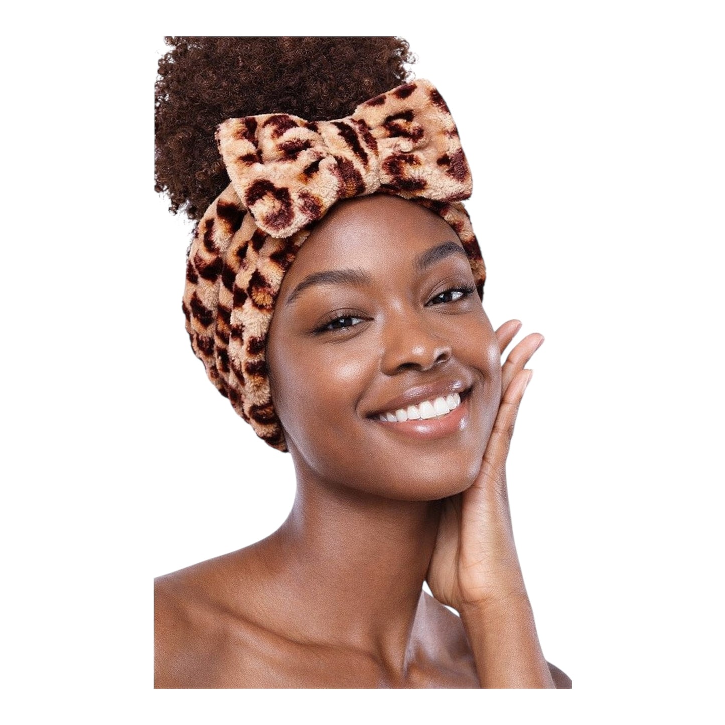 Plush Spa Headbands – Soft Bow Headband for Skincare & Makeup