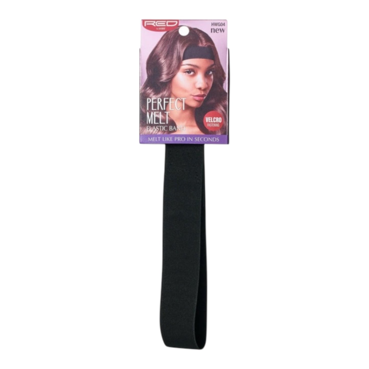 RED Perfect Melt Elastic Band with Velcro | Wig Melt Band for Lace Front & Glueless Wigs
