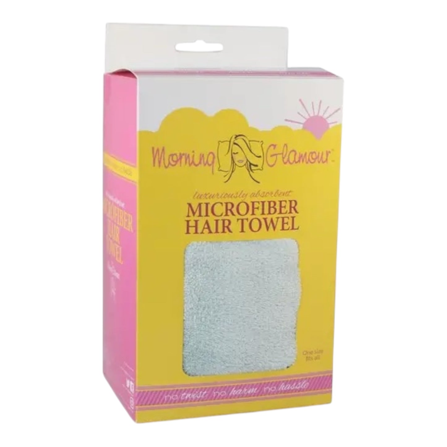 Morning Glamour Microfiber Hair Towel | Fast-Dry Hair Wrap