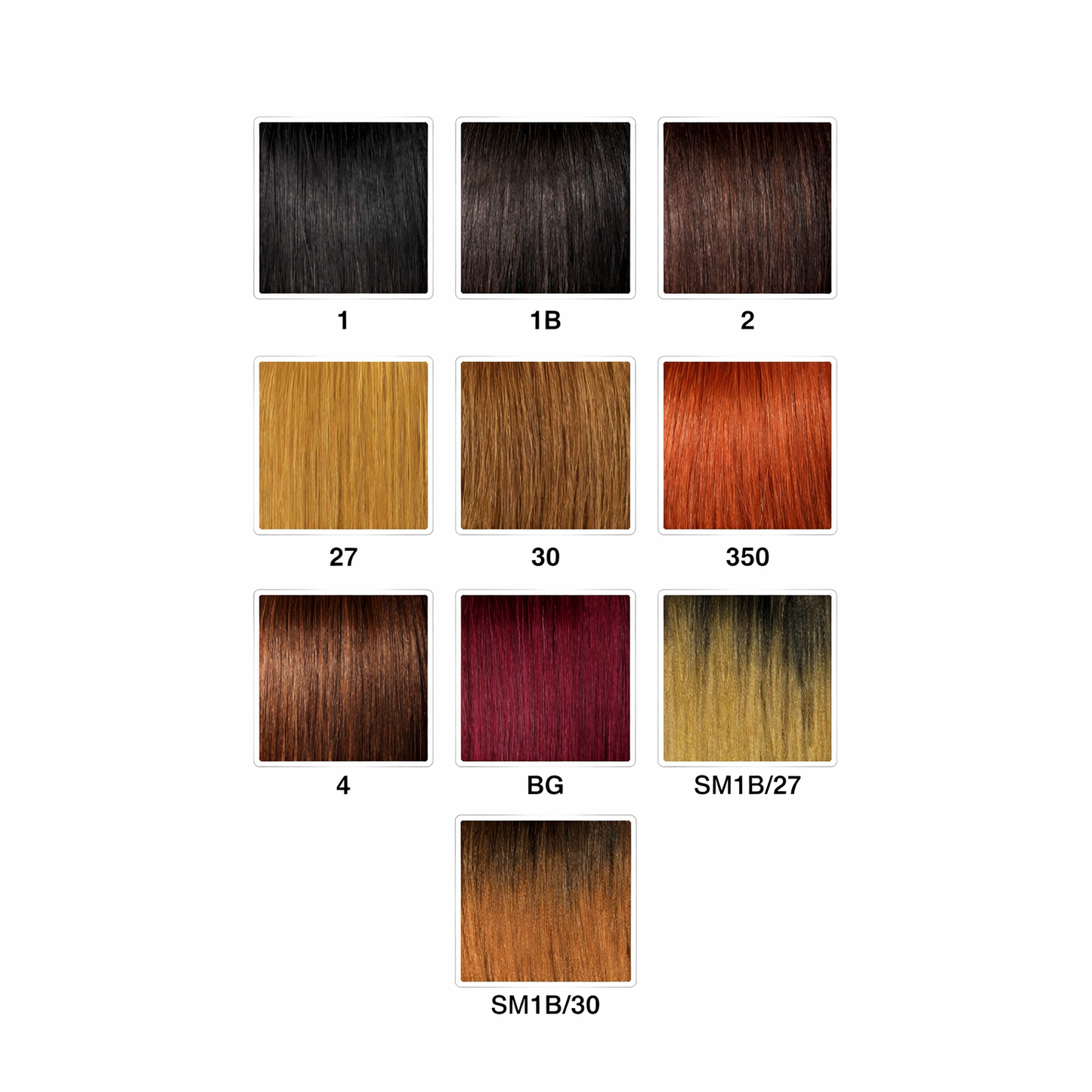 Sensationnel X-Pression Pre-Stretched Folded Braids – 6X 48” (100% Kanekalon)