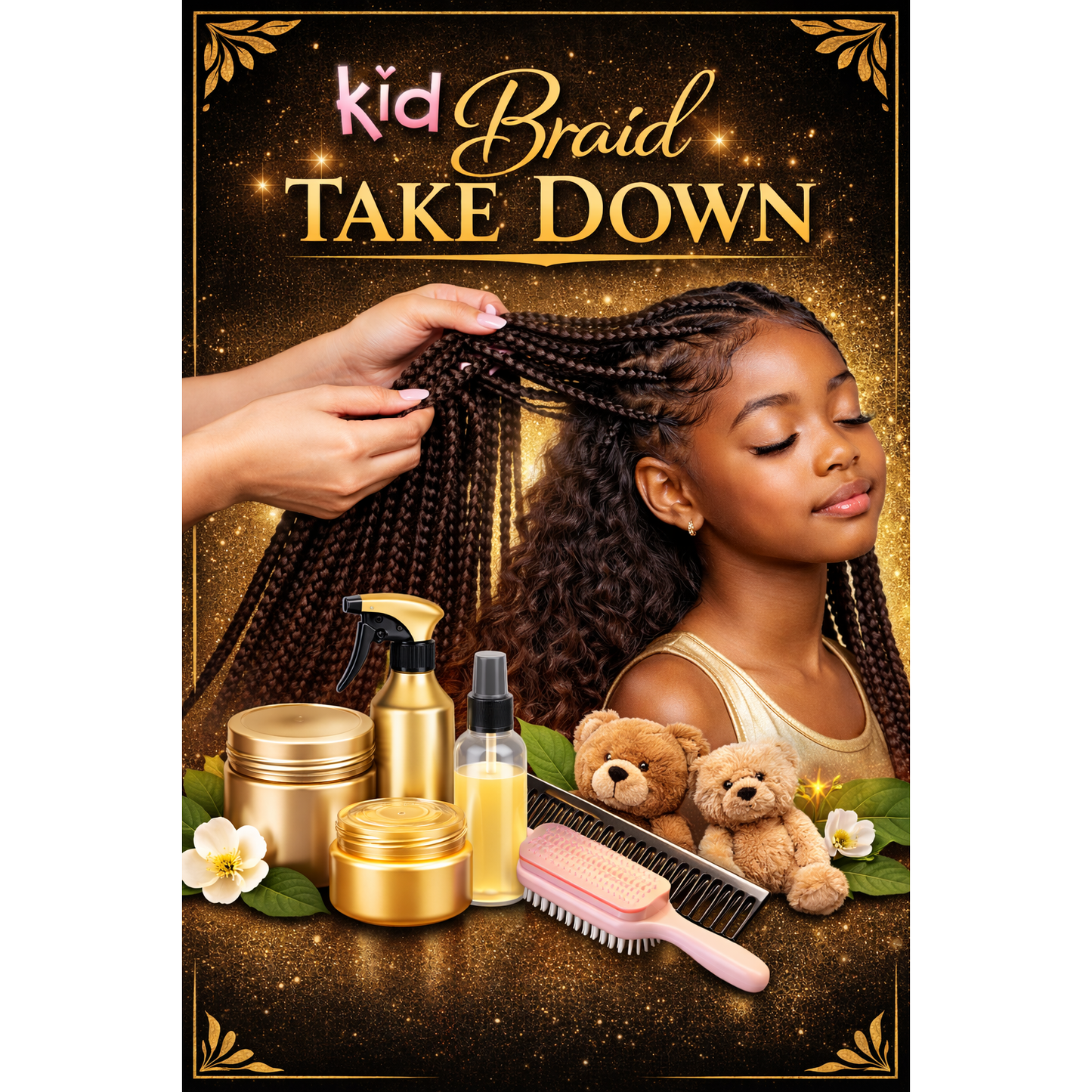 Kids Braid Take Down Only