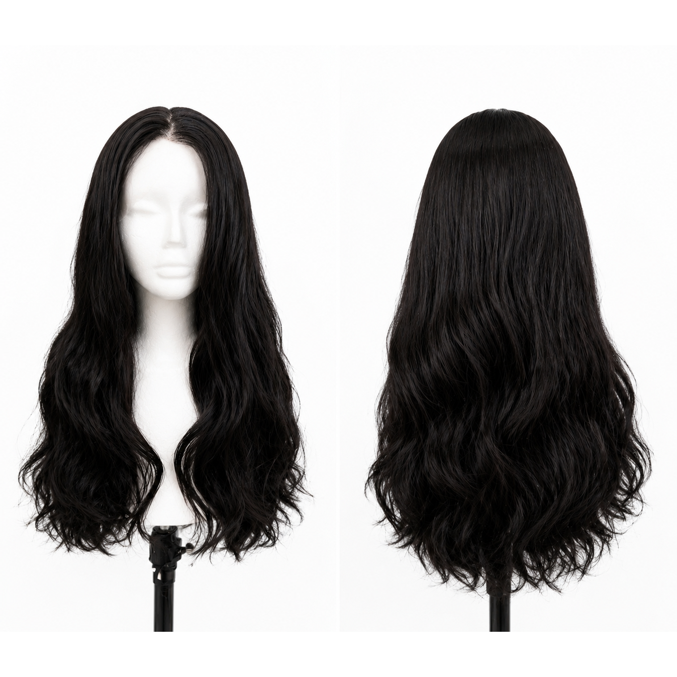 KB 20” Loose Body Wave Lace Front Wig – Mixed Blend