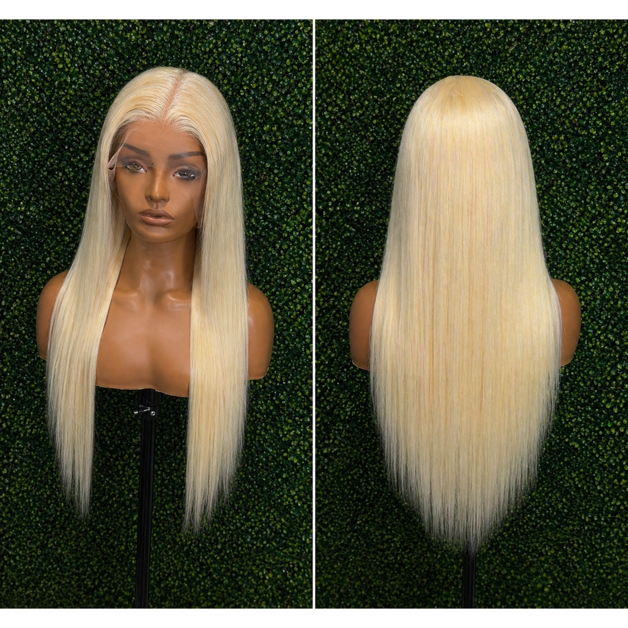 KB 613 Blonde 13x6 HD Lace Front Wig – 28” Straight | 200% Density Human Hair Wig