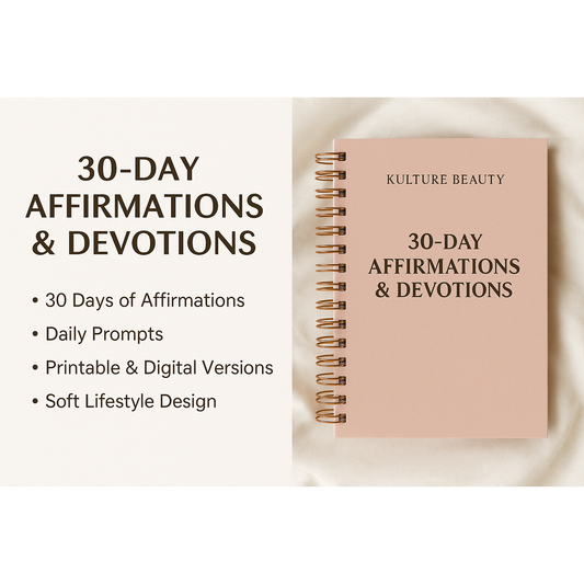 Kulture Beauty 30-Day Affirmations & Devotions