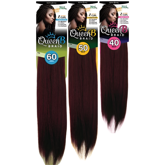 Queen B Pre-Stretched Braiding Hair Single Pack