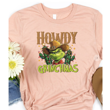 Unisex Howdy Grinchmas T-shirt